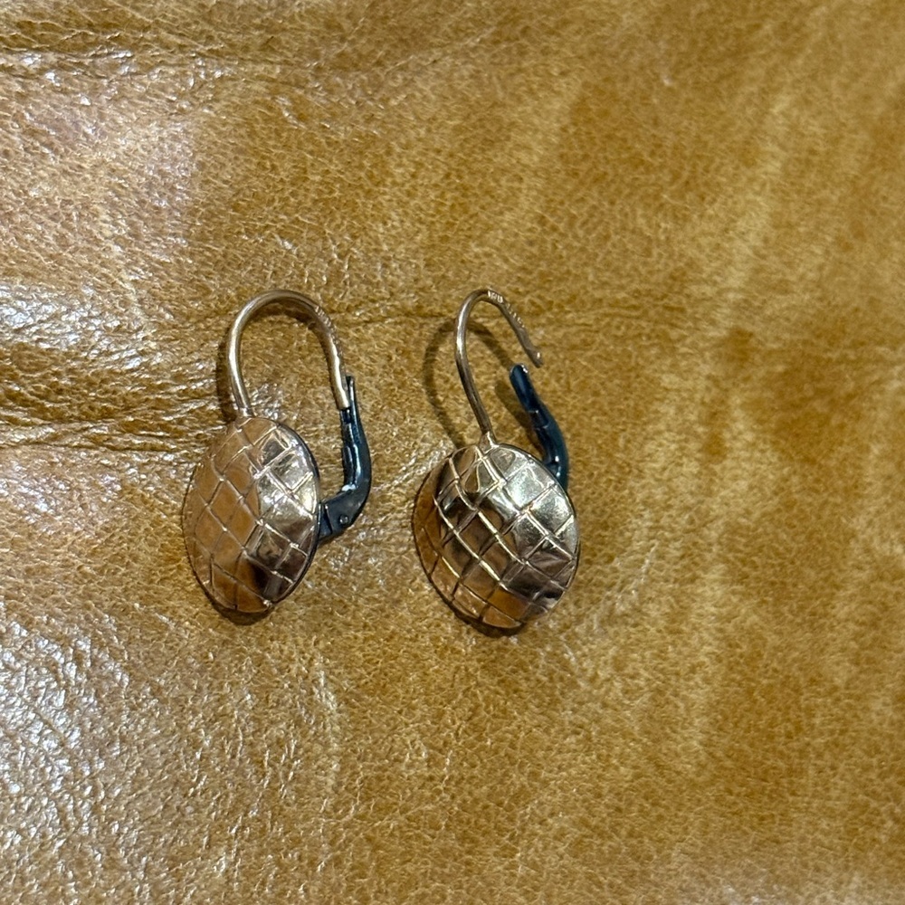 Vintage Bottega Veneta Earrings RARE